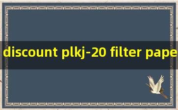 discount plkj-20 filter paper pore size measuring instrument